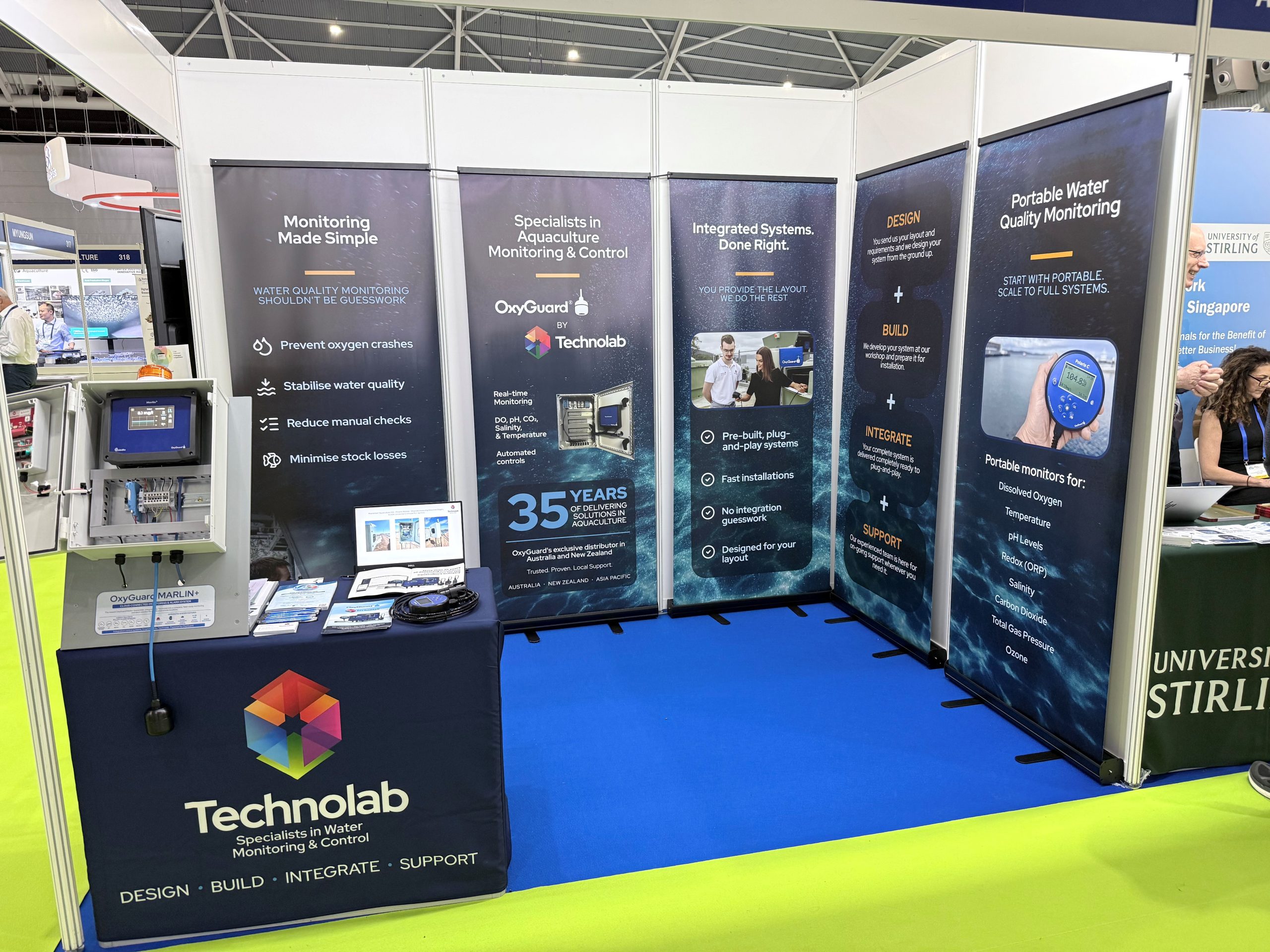 Technolabs conference booth